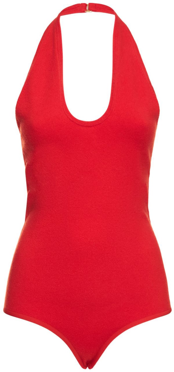 Michael Kors Body with deep neckline Rood
