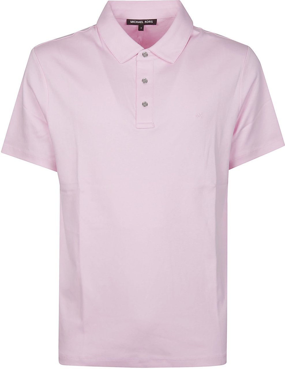 Michael Kors Short Sleeve Sleek Polo Shirt White Wit