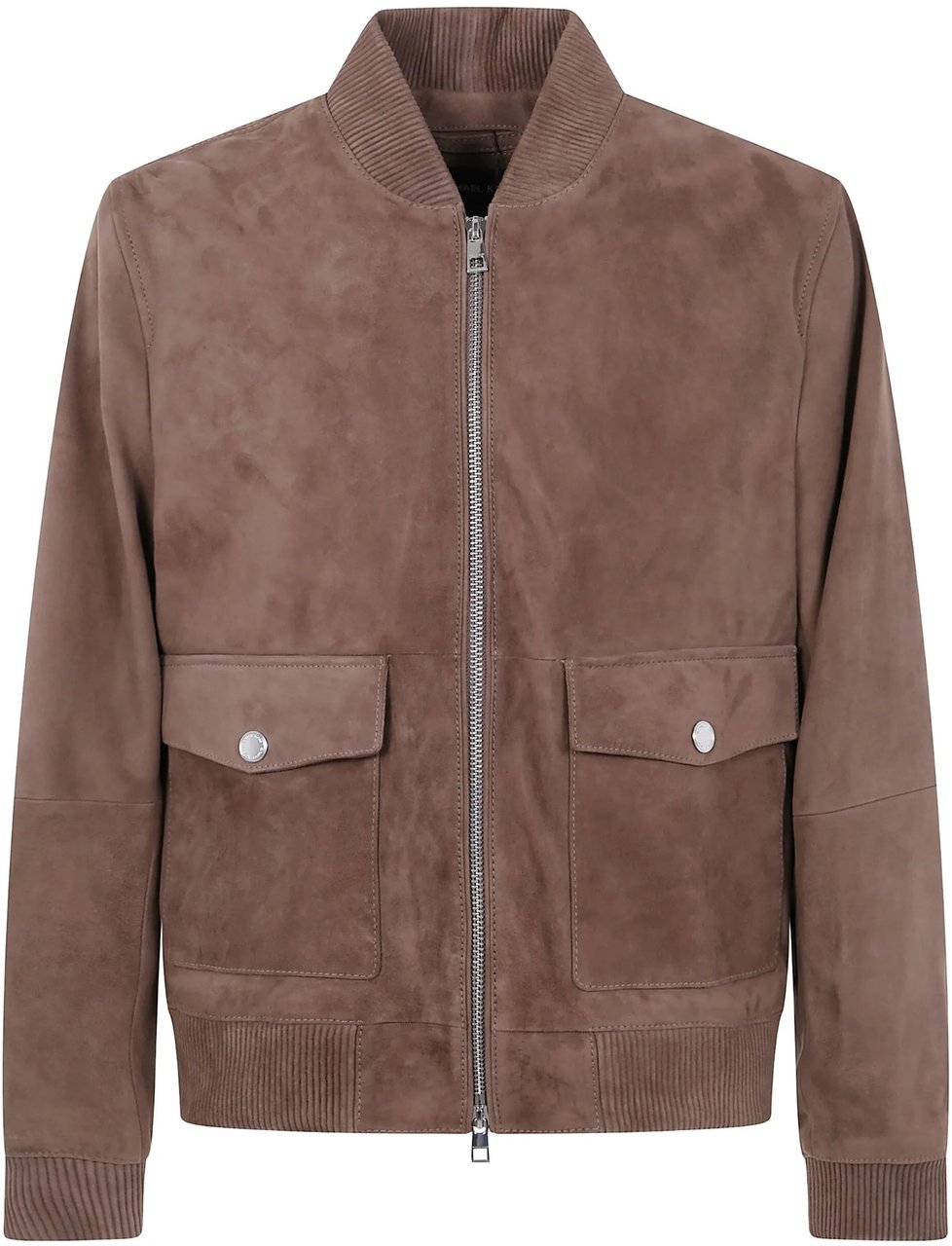 Michael Kors Brown Soft Goat Skin Bomber Jacket Roze