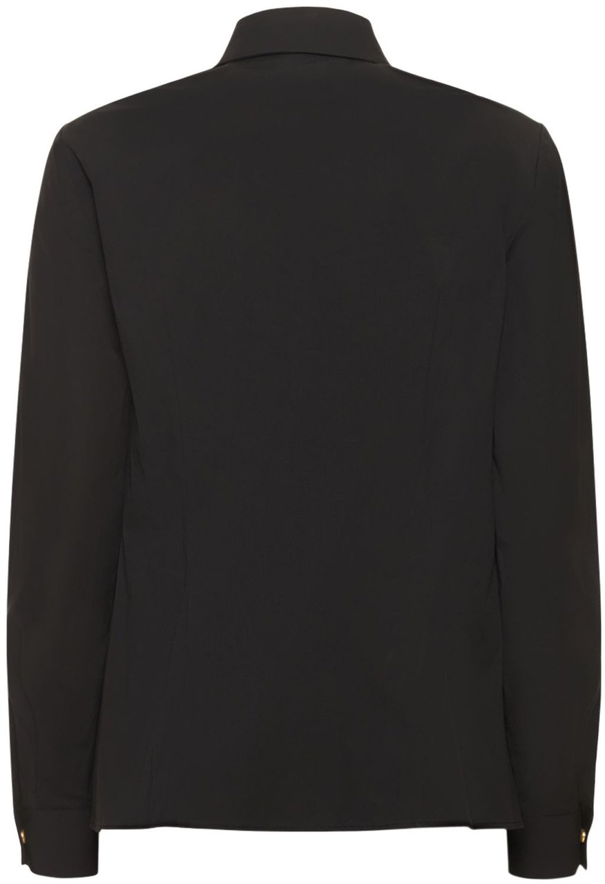 Michael Kors Classic and versatile black shirt Zwart