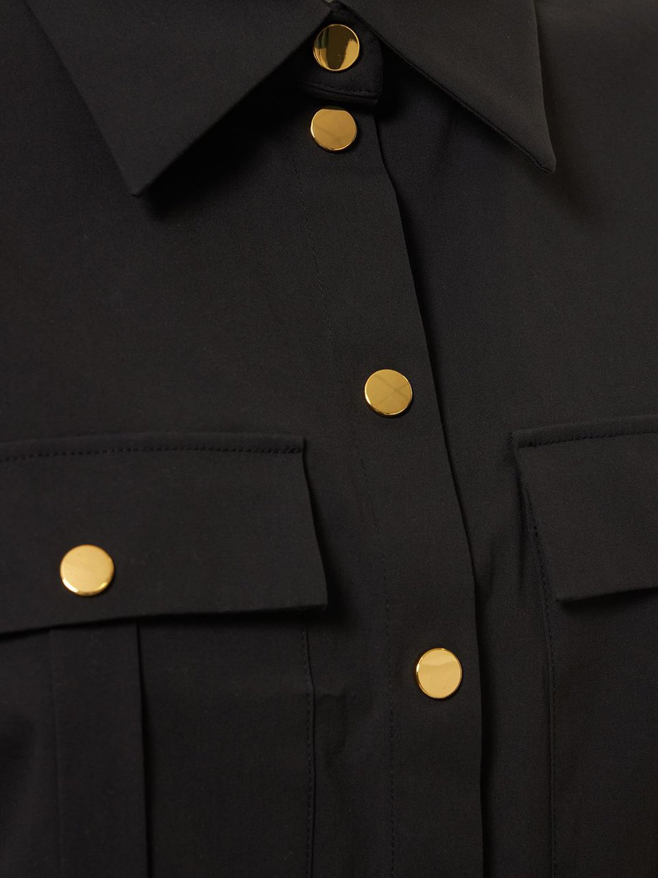 Michael Kors Classic and versatile black shirt Zwart