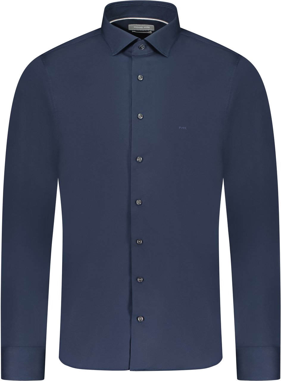 Michael Kors Overhemd Blauw Blauw