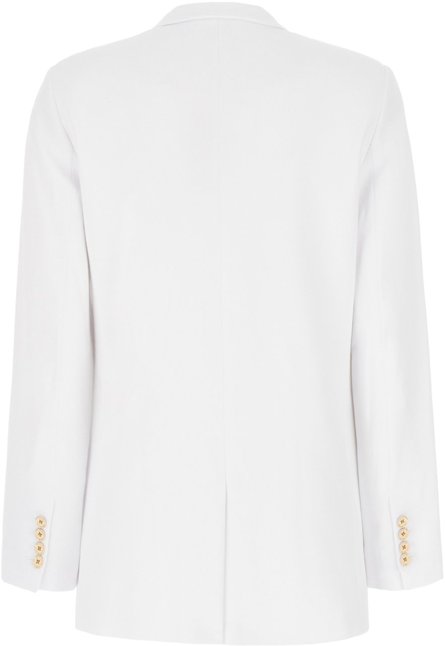 Michael Kors Michael Kors White triacetate blend blazer Wit