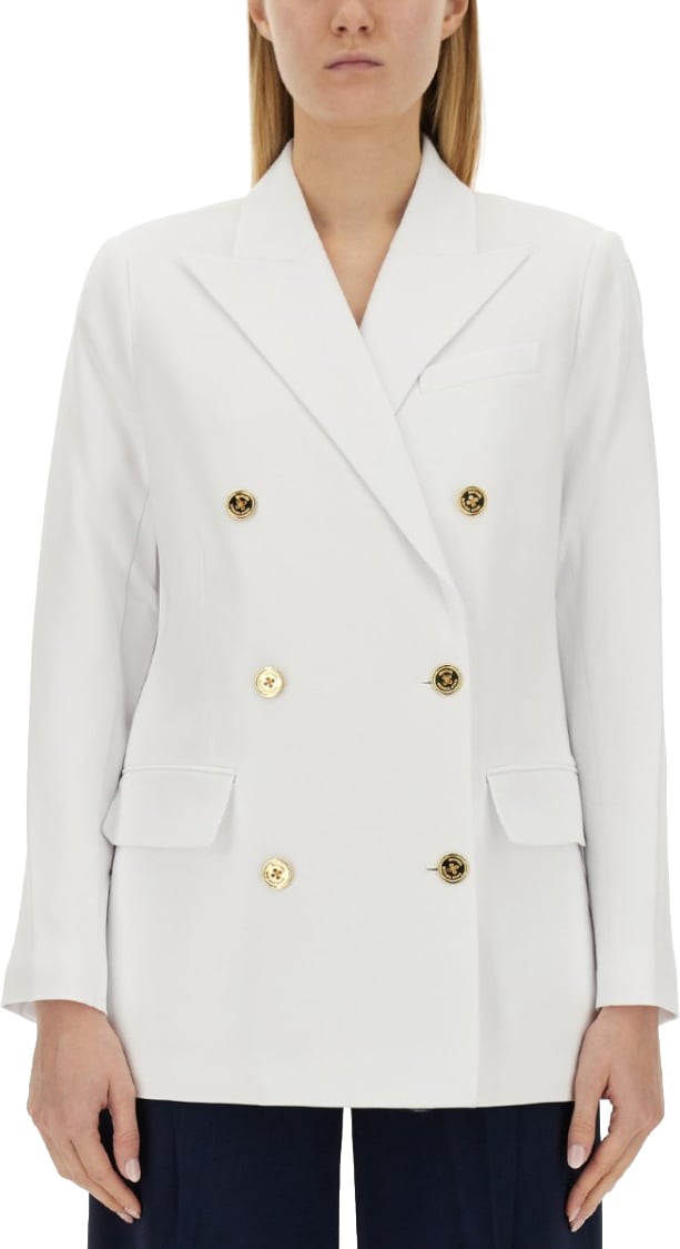 Michael Kors Double-Breasted Jacket Wit