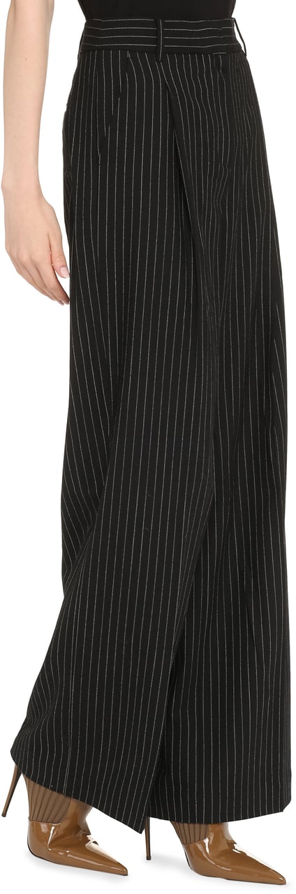 Michael Kors Wool blend trousers Zwart
