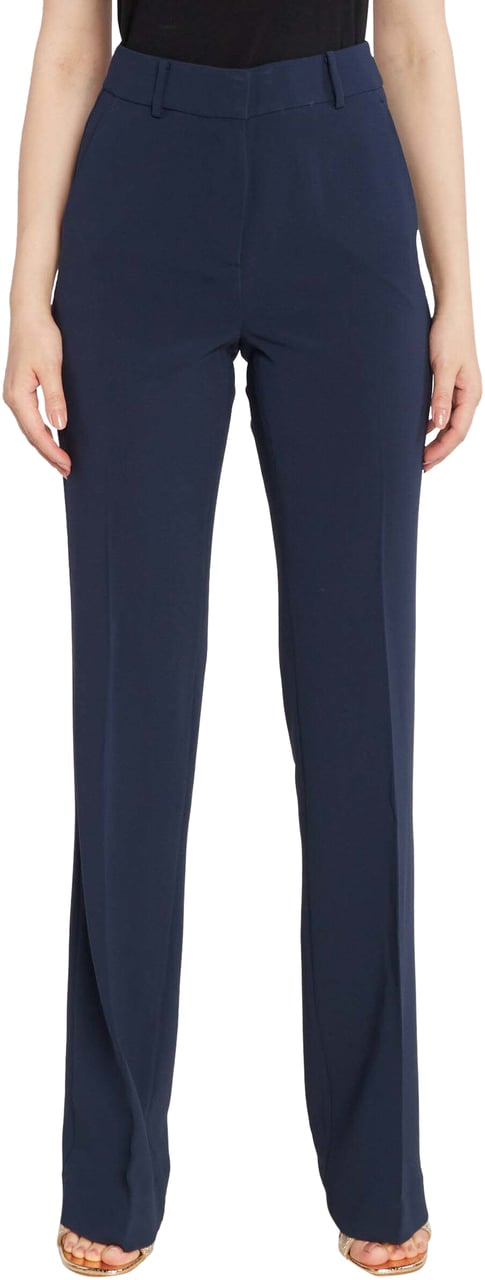Michael Kors Trousers Blue Blauw