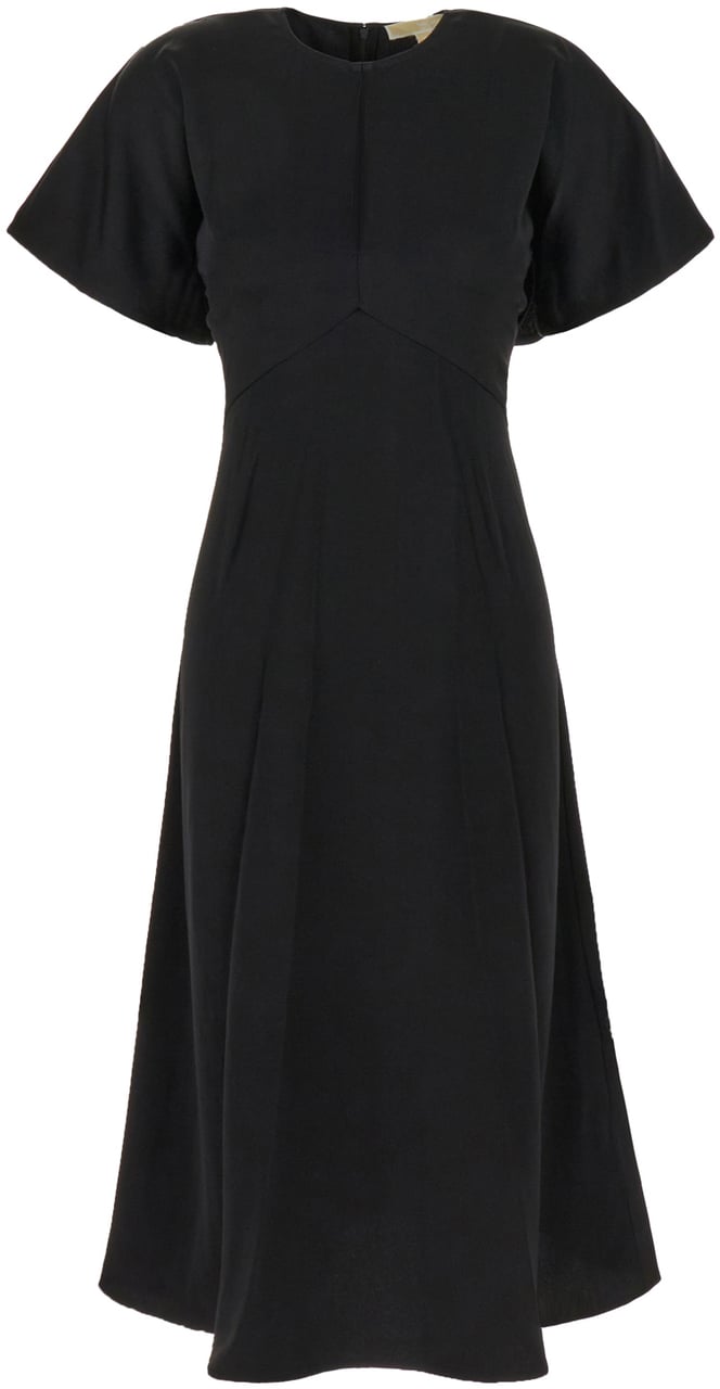 Michael Kors Michael Kors Black triacetate blend dress Zwart