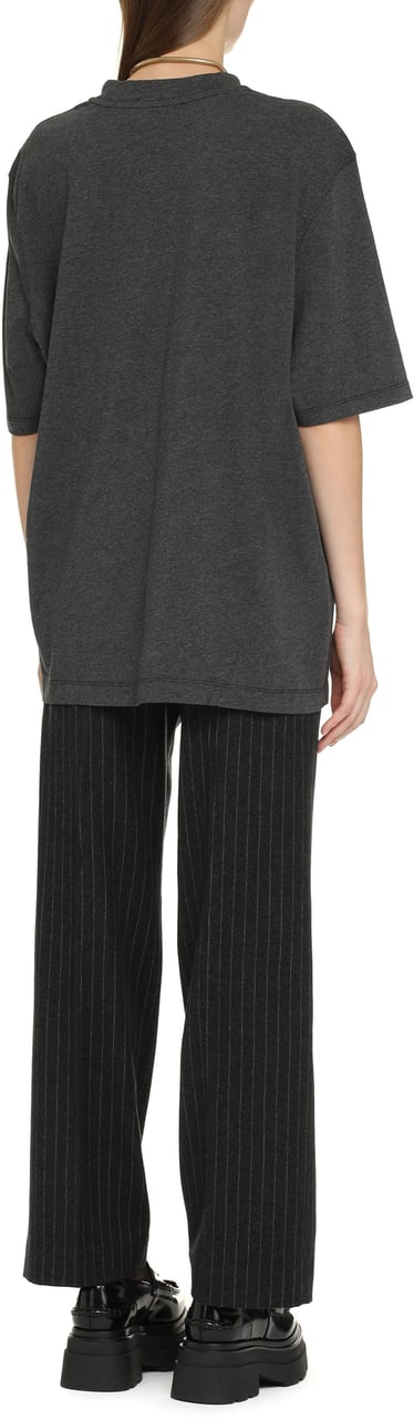 Michael Kors Pinstriped wool trousers Grijs