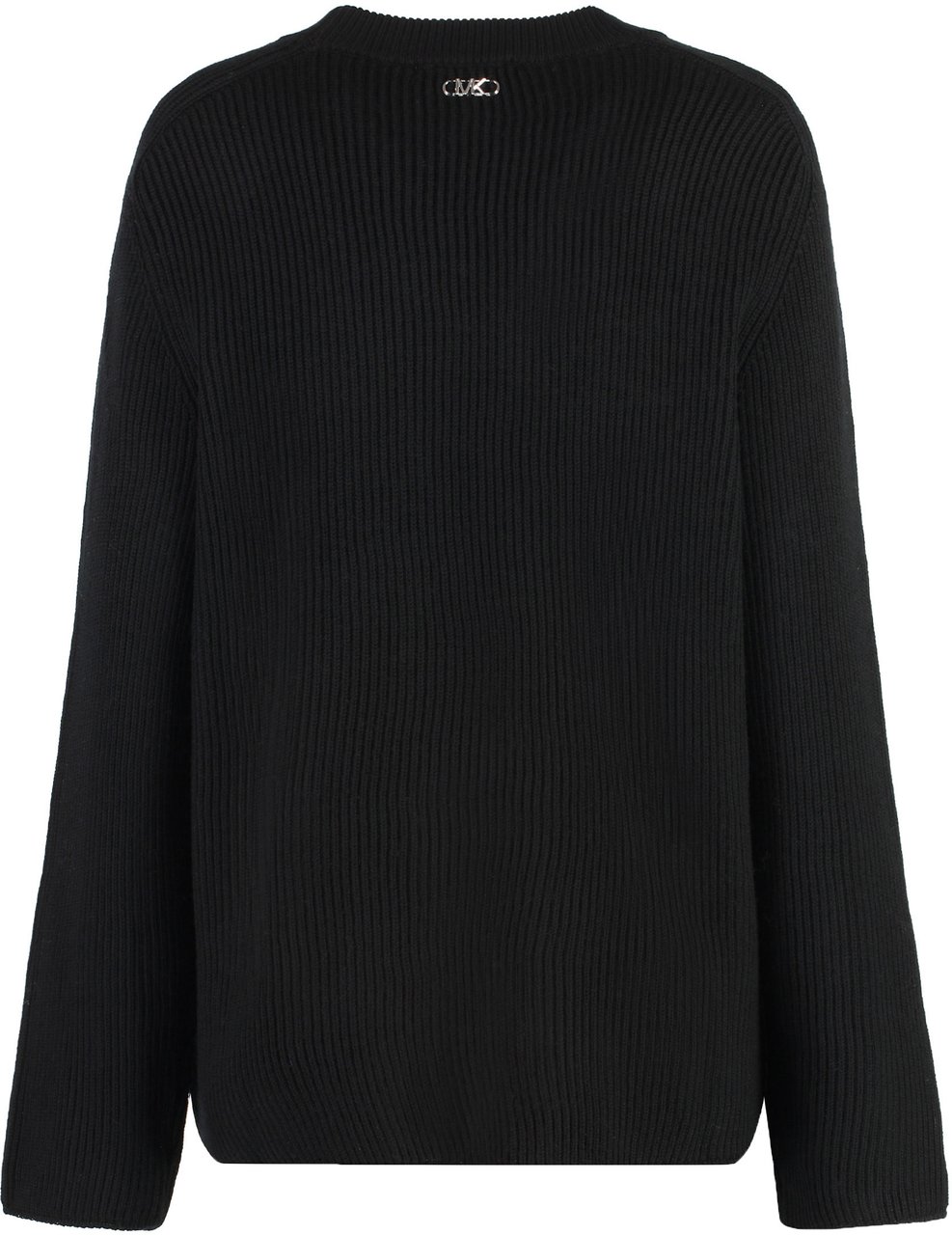 Michael Kors Merino wool crew-neck sweater Zwart