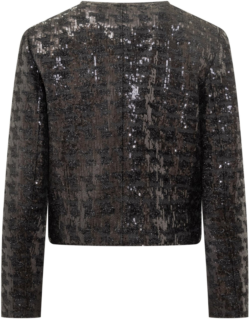 Michael Kors Giacca in Tweed con Paillettes Michael Kors Zwart