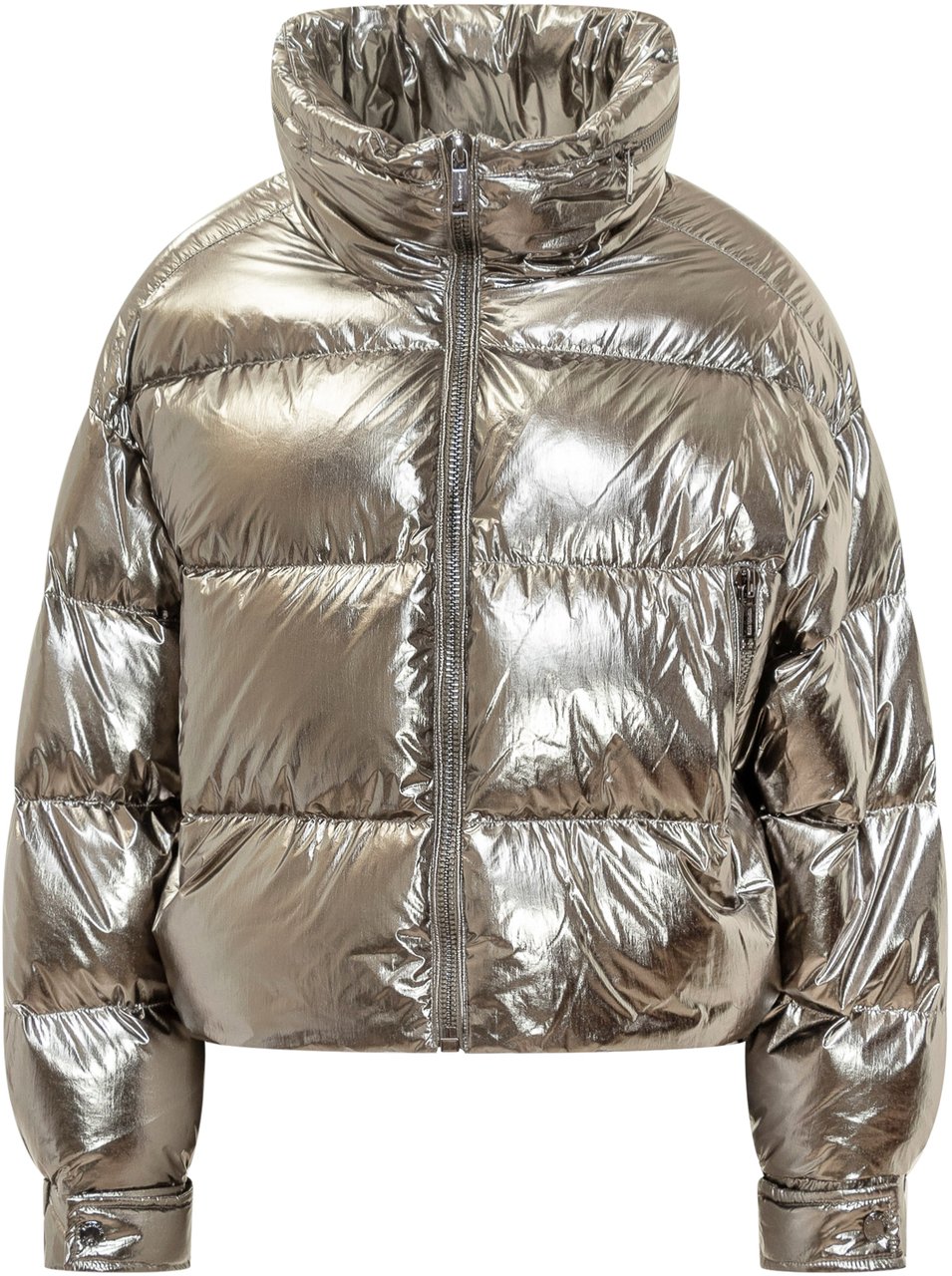 Michael Kors Michael Kors Piumino Argento Metallico Zilver