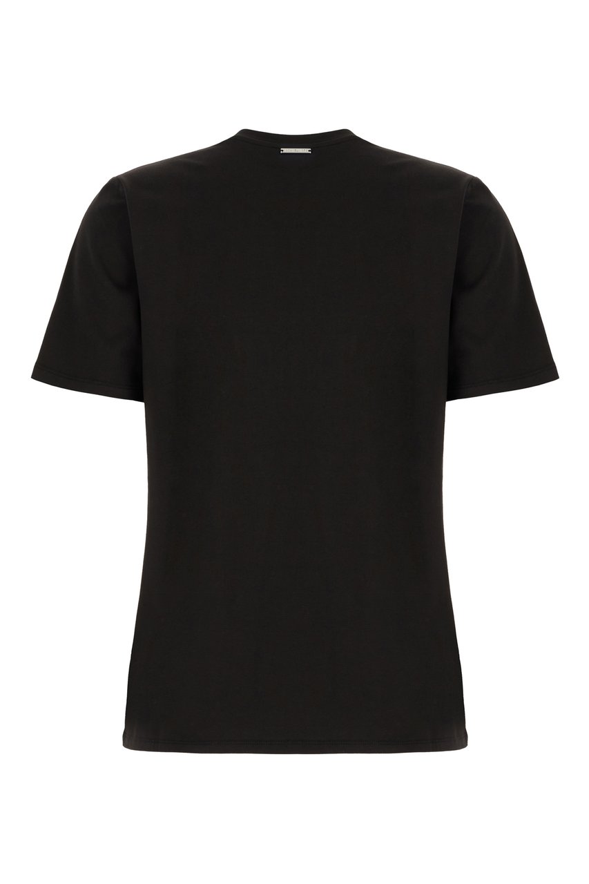 Michael Kors Michael Kors Black cotton t-shirt Zwart