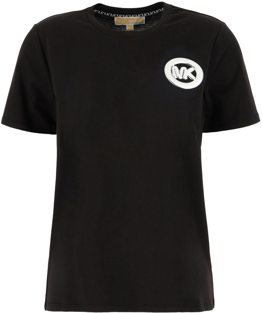 Michael Kors Michael Kors Black cotton t-shirt Zwart