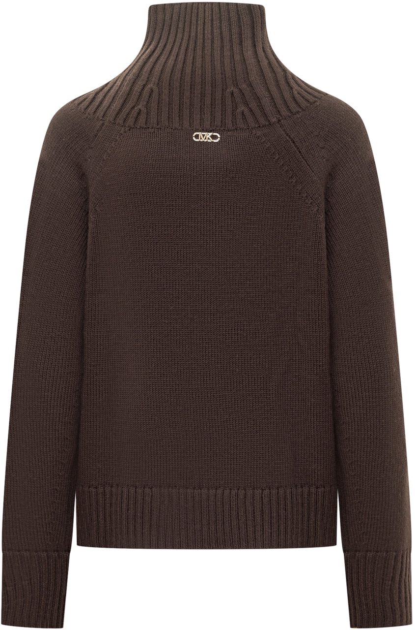 Michael Kors Michael Kors Maglione Dolcevita Bruin