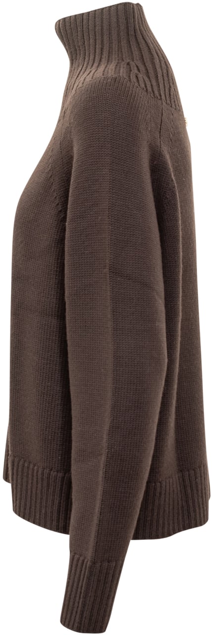 Michael Kors Michael Kors Maglione Dolcevita Bruin