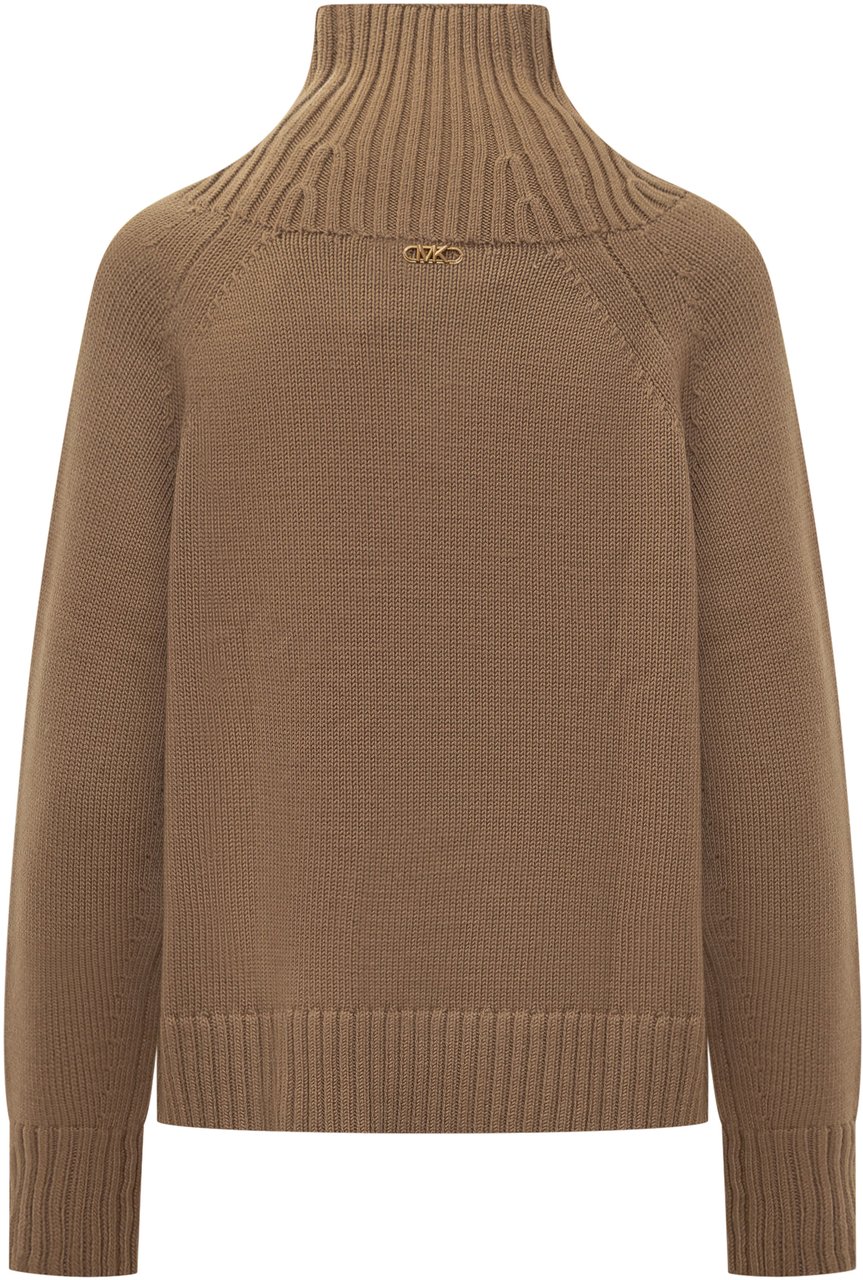 Michael Kors Michael Kors Maglione Dolcevita Bruin