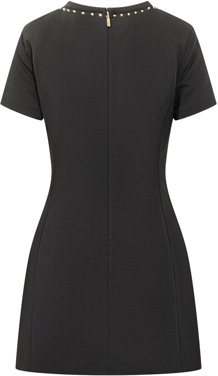 Michael Kors Michael Kors Abito Nero con Borchie Zwart