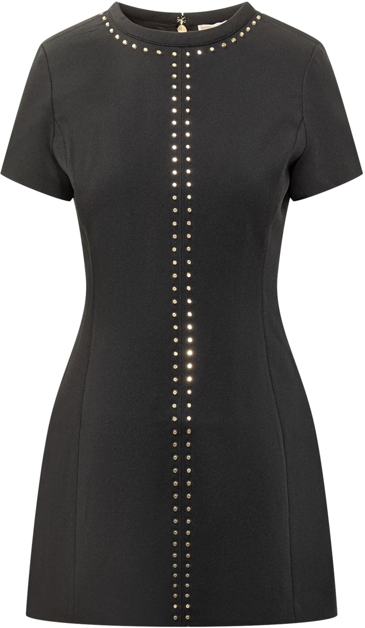 Michael Kors Michael Kors Abito Nero con Borchie Zwart