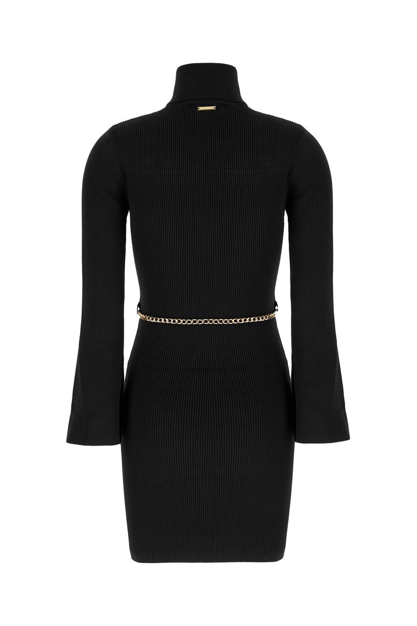 Michael Kors Michael Kors Black wool dress Zwart