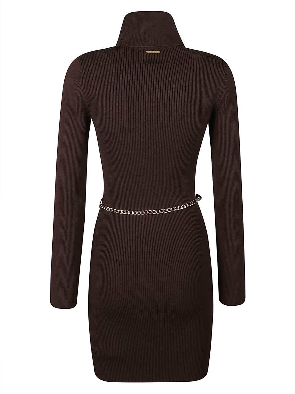 Michael Kors Chain Mini Dress Brown Bruin