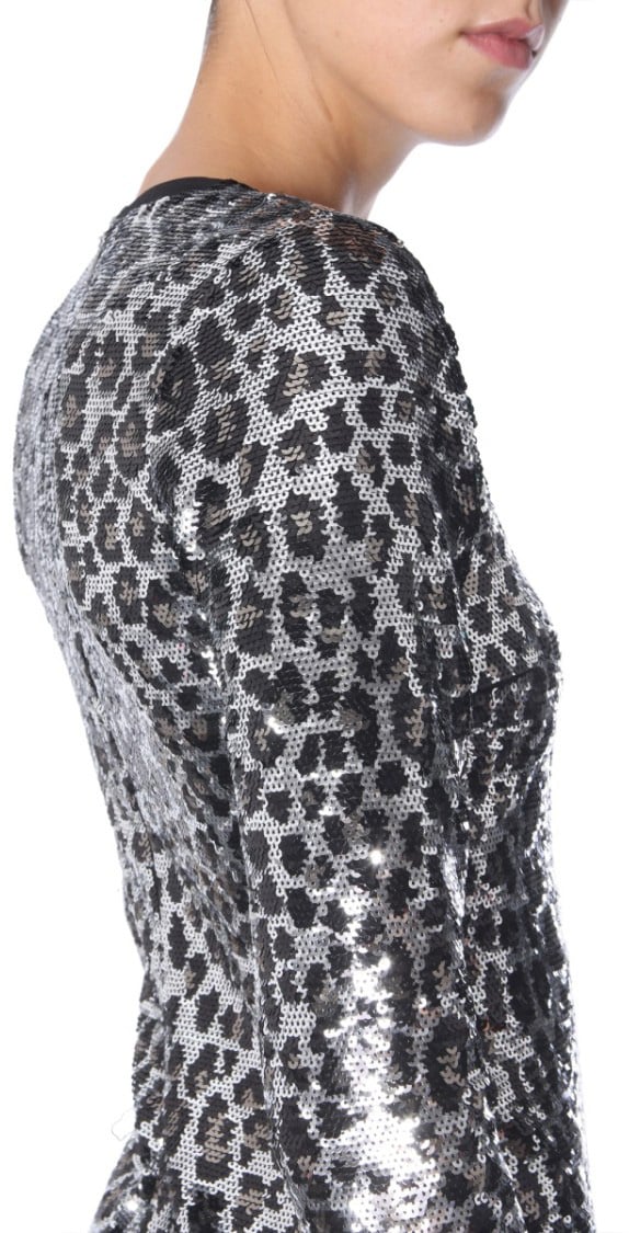 Michael Kors Fitted Mini Dress Grijs