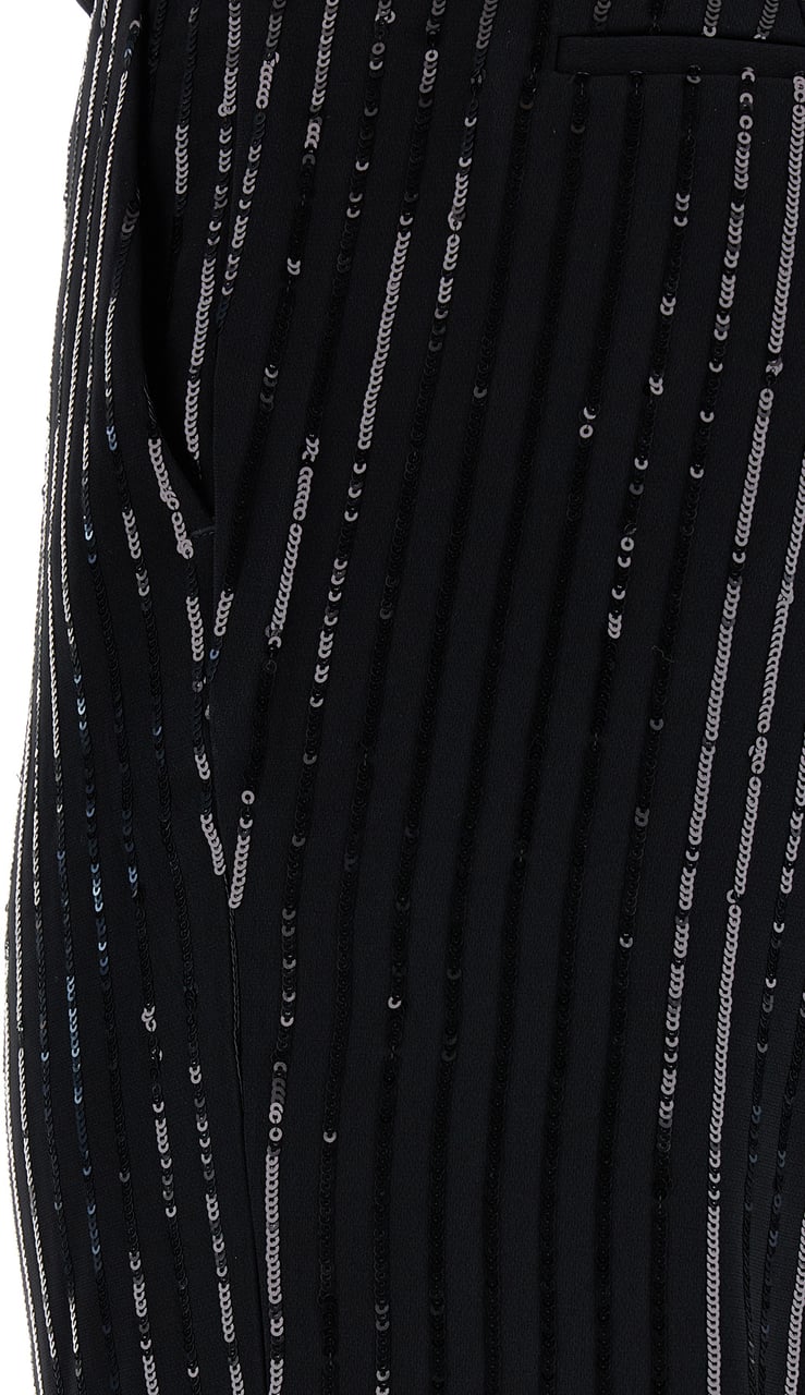 Michael Kors Michael Kors Black triacetate blend pant Zwart
