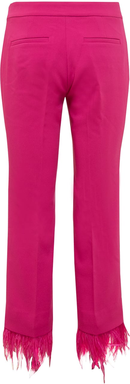 Michael Kors Pantalone Crop Flare Fthr Roze