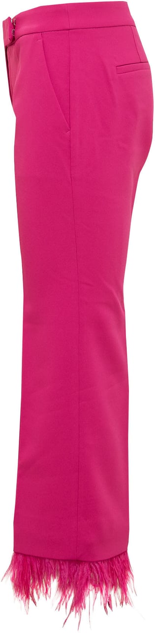 Michael Kors Pantalone Crop Flare Fthr Roze