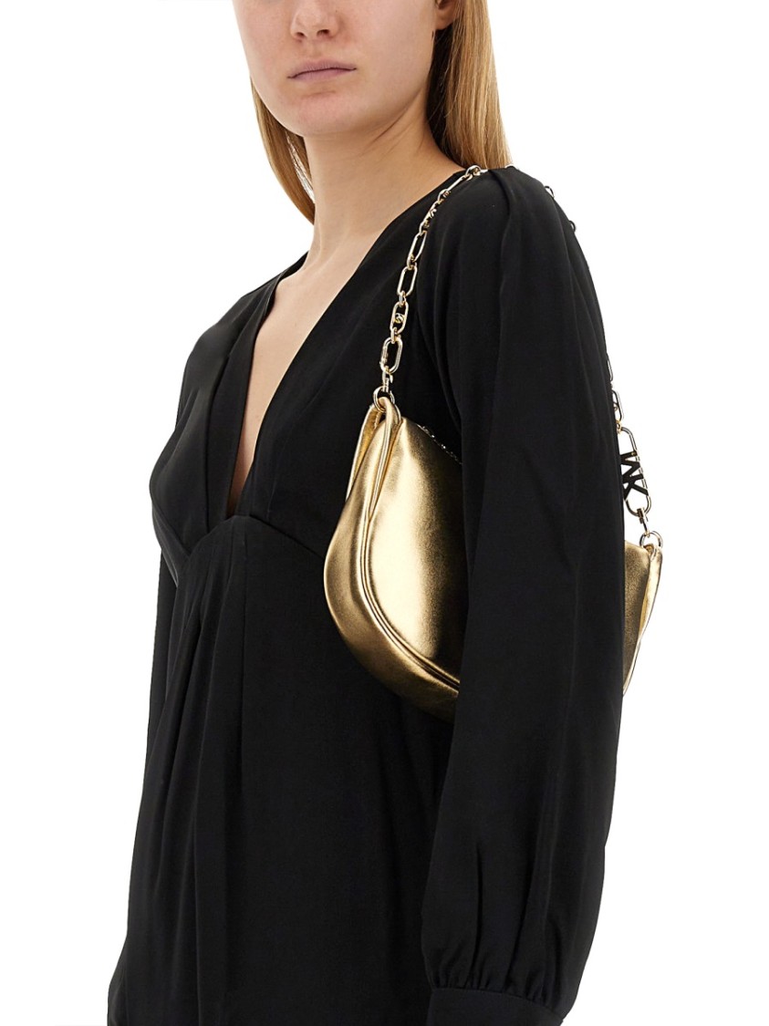 Michael Kors V-Neck Dress Zwart