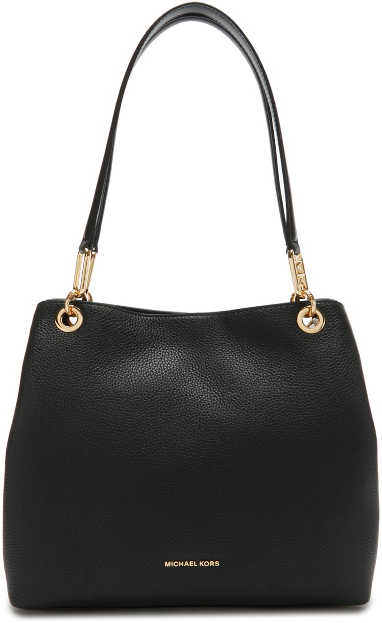 Michael Kors Kensington Runderleer Schoudertas Zwart