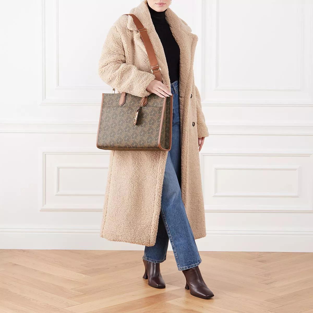 Michael Kors Gigi Kunstleer Handtas Bruin