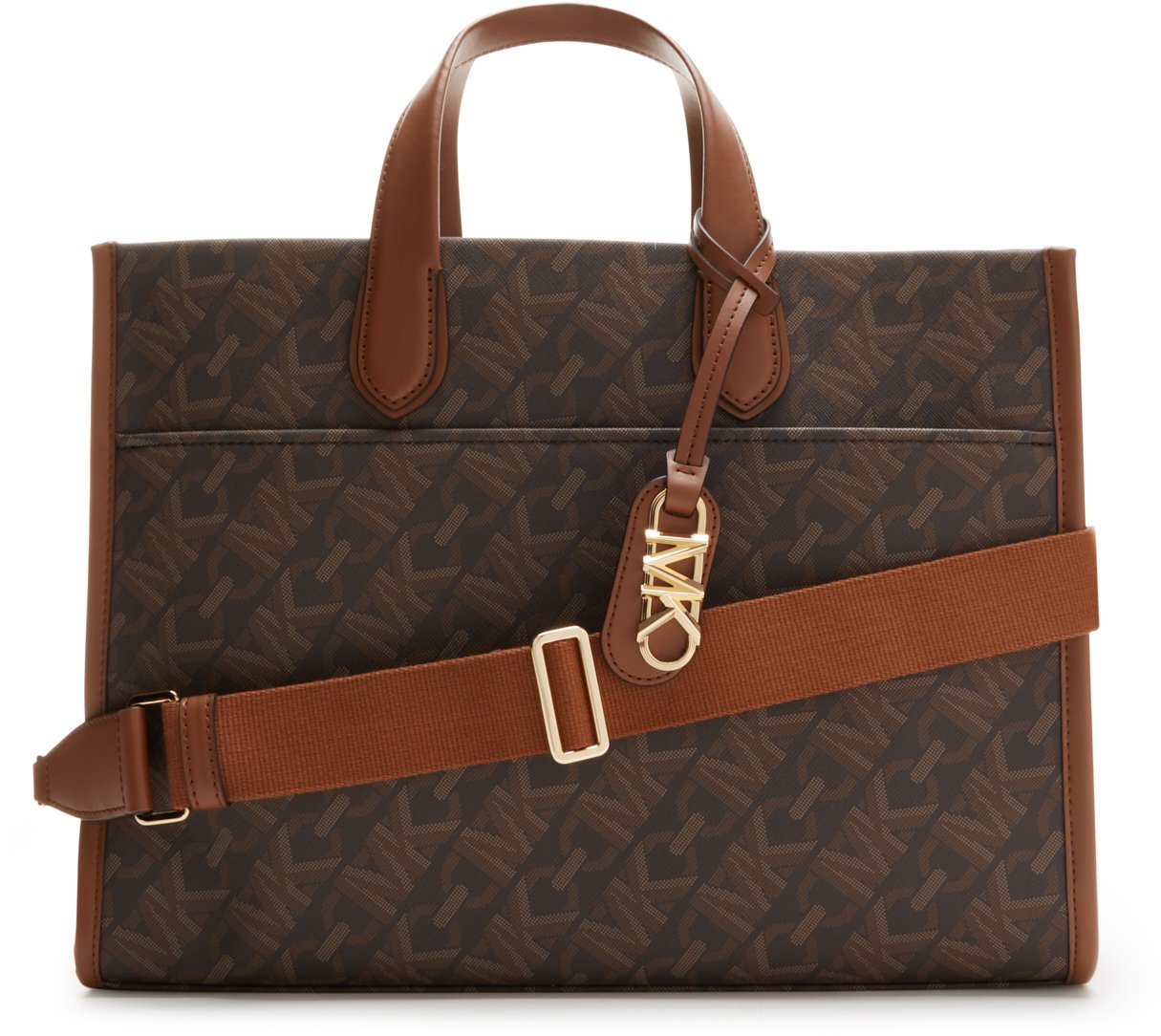 Michael Kors Gigi Kunstleer Handtas Bruin