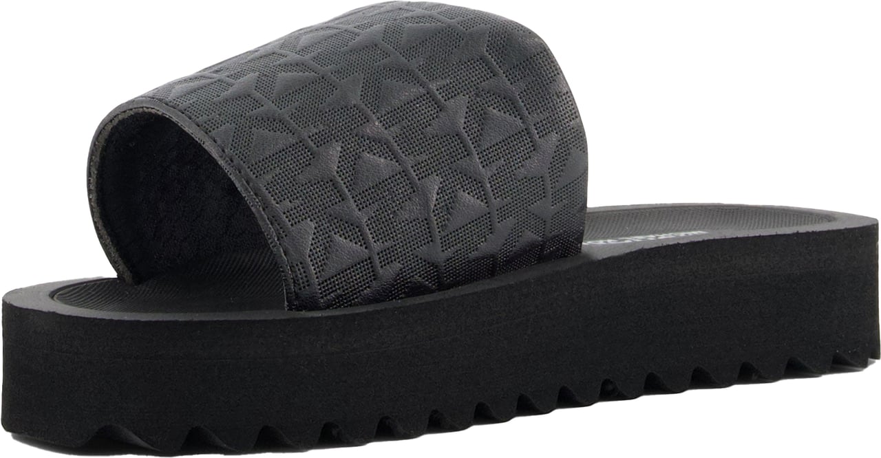 Michael Kors Michael Kors Teagan Merrick Meisjes Slippers In Zwart Zwart