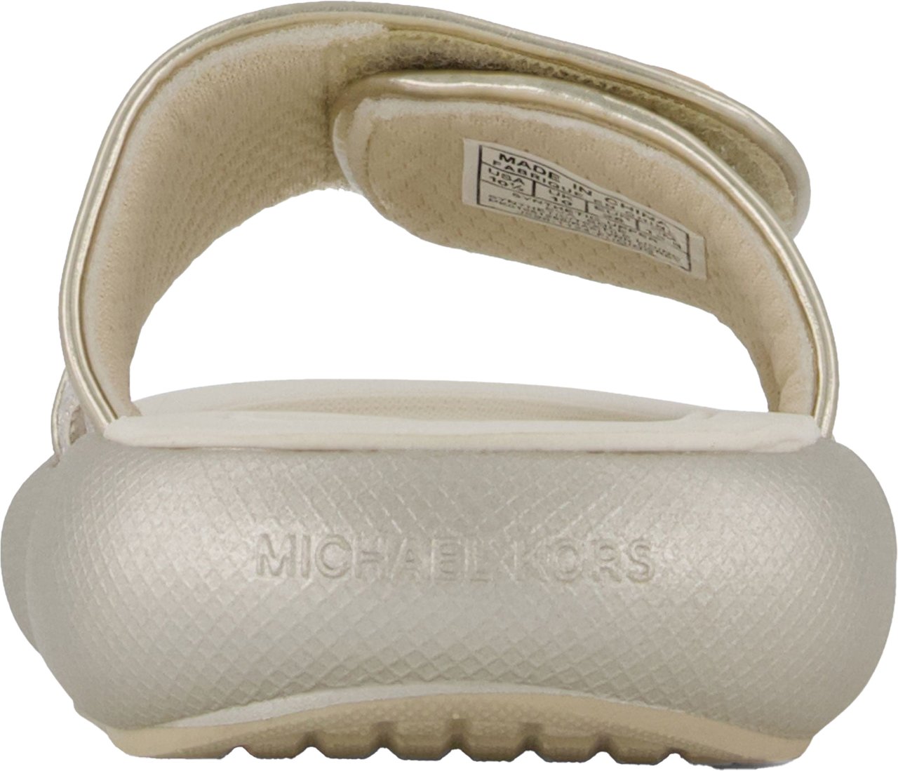 Michael Kors Michael Kors Raelynn Darby Meisjes Slippers In Goud Metallic
