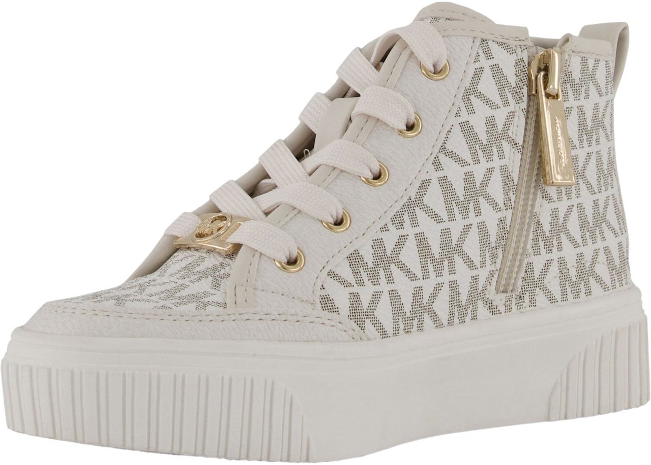 Michael Kors Michael Kors Shea Split Meisjes Sneakers In Off White Wit