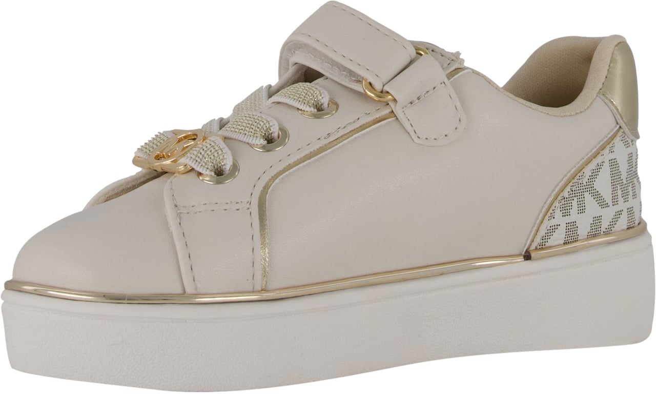 Michael Kors Michael Kors Jem Mcclain Ps Meisjes Sneakers In Off White Wit