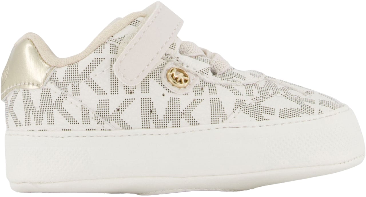 Michael Kors Michael Kors Baby Scotty Baby Meisjes Sneakers In Off White Wit
