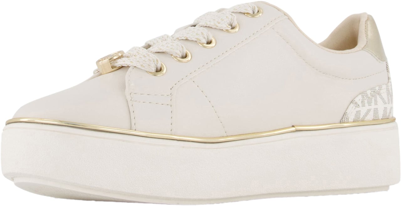 Michael Kors Michael Kors JORDANA FINN Meisjes Slippers In Off White Wit