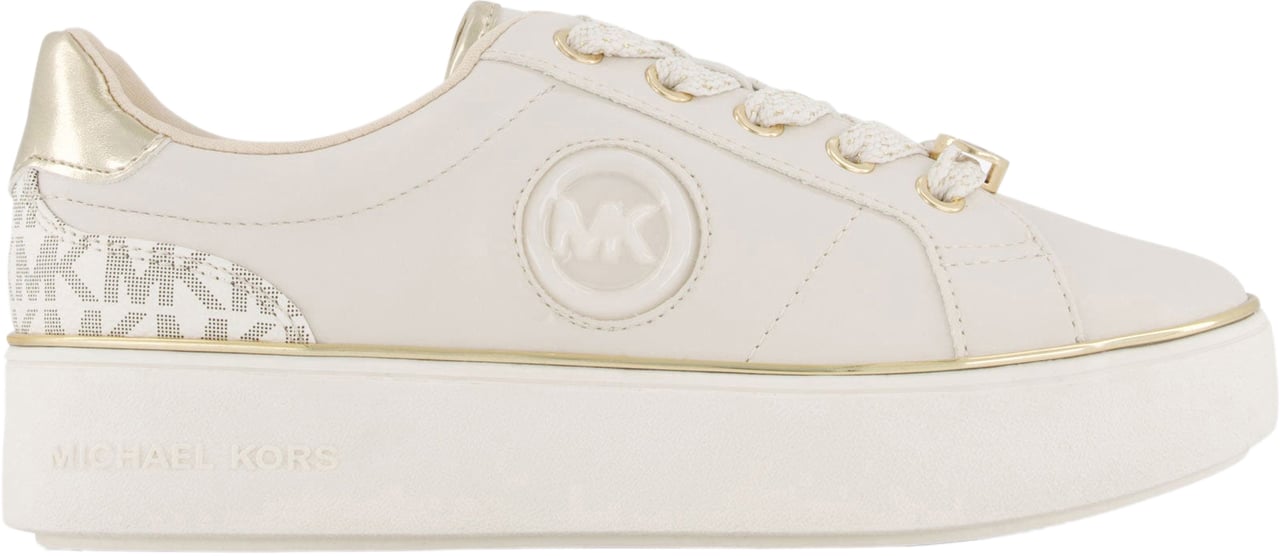 Michael Kors Michael Kors JORDANA FINN Meisjes Slippers In Off White Wit