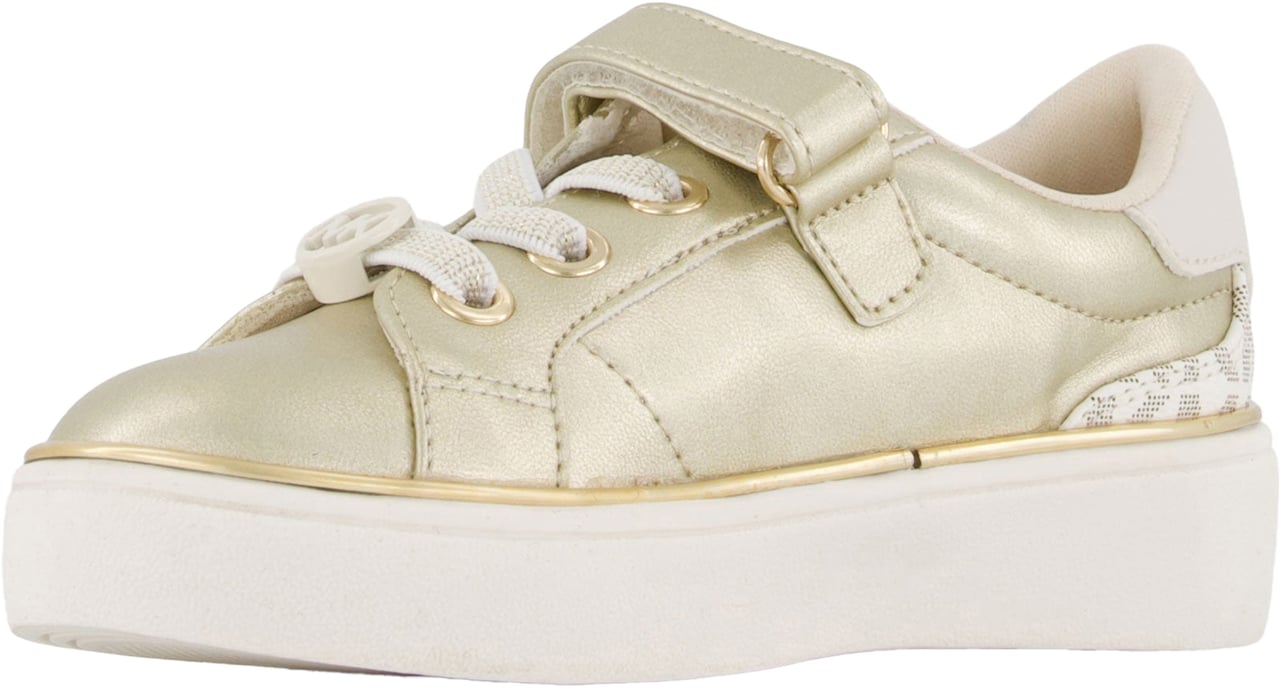 Michael Kors Michael Kors Jem Finn Meisjes Sneakers In Goud Metallic