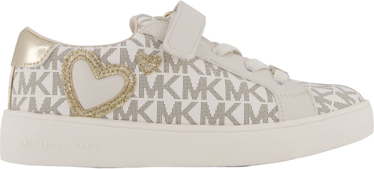 Michael Kors Michael Kors JEM KEHLANI II PS Meisjes Sneakers In Off White Wit