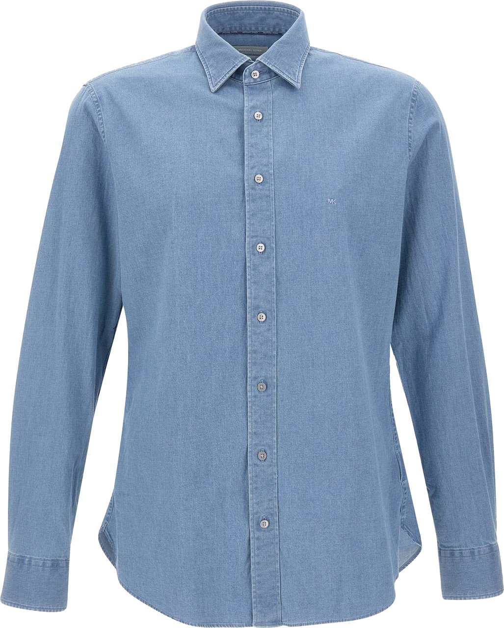 Michael Kors Shirts Light Blue Blauw