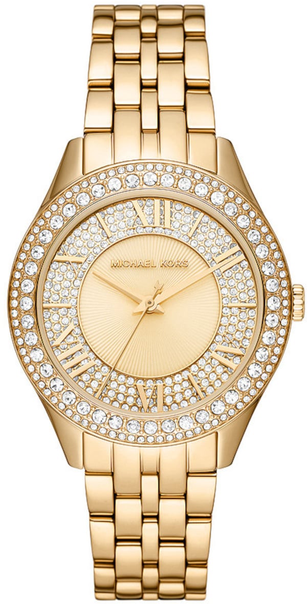 Michael Kors Harlowe Horloge Goud