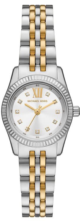 Michael Kors Michael Kors Horloge MK4740 Petit Lexington Staal Bi-color Quartz 26mm Divers
