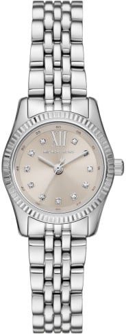 Michael Kors Michael Kors Horloge MK4843 Lexington Staal Quartz met Zirkonia 26mm Divers