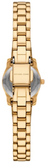 Michael Kors Michael Kors Horloge MK4862 Lexington Staal met Geelgouden Plating Quartz 19mm Goud