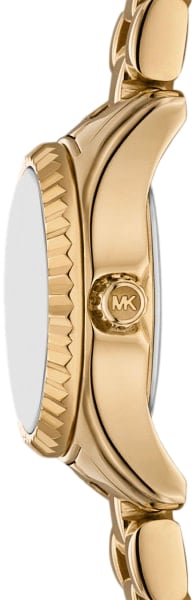 Michael Kors Michael Kors Horloge MK4862 Lexington Staal met Geelgouden Plating Quartz 19mm Goud