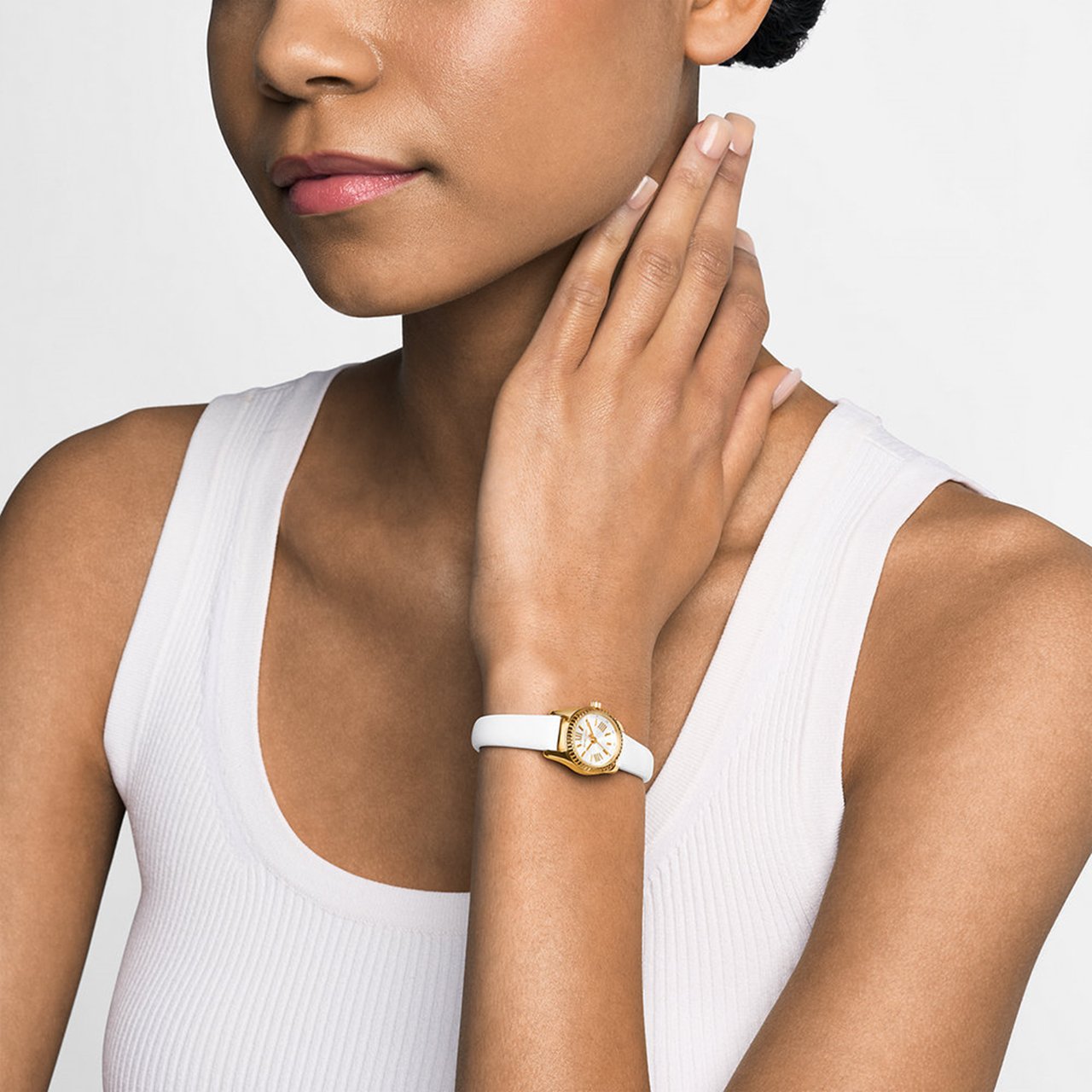 Michael Kors Lexington Goud en Horloge Goud