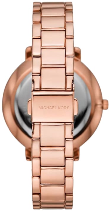 Michael Kors Michael Kors Horloge MK4917 Pyper Staal met Rosegouden Plating met Zirkonia 38mm Goud
