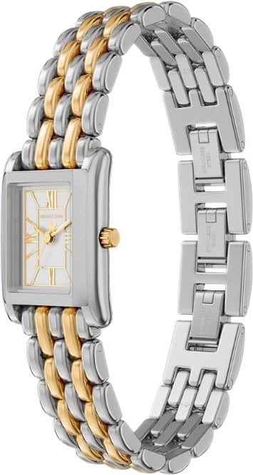 Michael Kors Michael Kors Horloge MK4999 Essex Staal Bi Color Quartz 20mm Zilver